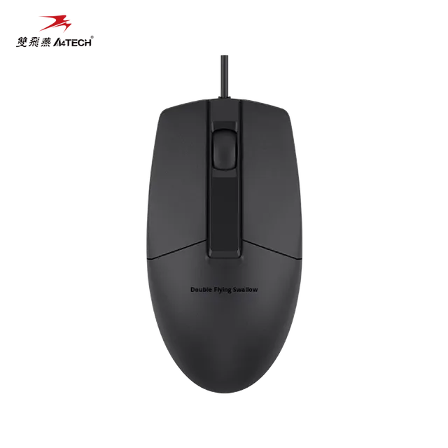 A4Tech Op-300 3D 3-Button Optical Wired Gaming Mouse USB Interface Ergonomic Right/Left-Handed Brand New for Mac Laptop Use