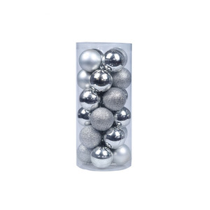 Offre Spéciale 24 Boules <span class=keywords><strong>de</strong></span> <span class=keywords><strong>Noël</strong></span> 3/4/6/8cm Colorées Pas Chères Personnalisables Ornement <span class=keywords><strong>de</strong></span> Sapin <span class=keywords><strong>de</strong></span> <span class=keywords><strong>Noël</strong></span> Décoration - Product Image 6