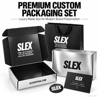 Maßgefertigte E-Commerce-Verpackungsboxen Wellpappe-Versandkartons mit Silber-Finish und Bedrucktem Logo für Bekleidungs- und Geschenkversand
