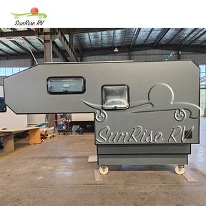 SUNRISE RV Factory <span class=keywords><strong>Toyota</strong></span> <span class=keywords><strong>hilux</strong></span> Flat tray campers ligero F 150 Camper para pickup slide-In campers - Product Image 3