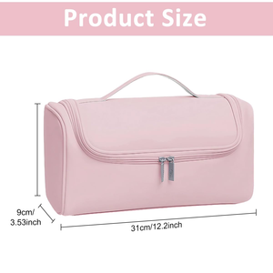 Bolsa de Maquillaje Portátil de PU Impermeable con Logotipo Personalizado, Estuche de Almacenamiento para <span class=keywords><strong>Secador</strong></span> de Pelo y <span class=keywords><strong>Rizador</strong></span> de Pelo - Product Image 3