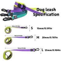Ensemble laisse et collier pour chien imperméable et facile à nettoyer, collier pour chien en PVC écologique, texture de football pour une meilleure adhérence antidérapante