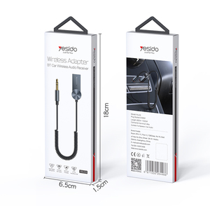 Yau24 Bộ chuyển đổi âm thanh 2 trong 1 BT Bộ thu âm nhạc BT Bộ chuyển đổi âm thanh không dây 3.5mm cho TV - Product Image 6