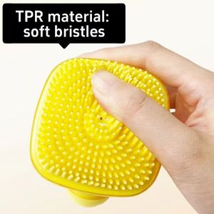 Cepillo de Baño y Masaje para Mascotas 2025 al por Mayor, Dispensador de Champú, Cepillo de Silicona Suave para Perros, Cepillo de Ducha para Aseo - Product Image 6