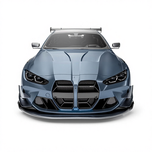 Nouveau kit carrosserie en fibre de carbone sèche pour G80 G82 M3 M4 avec lèvre avant, diffuseur, spoiler, capot et ailes pour la rétrofit/la mise à niveau - Product Image 1