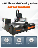 Machine de découpe CNC pour bois 1325, routeur CNC 3 axes pour le bois avec découpe haute vitesse pour le traitement du bois massif