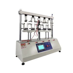 5 Station Vertikaler Stecker <span class=keywords><strong>Pull</strong></span> Life Testing Maschinen anschluss stecker Einst eck kraft Test gerät Plug <span class=keywords><strong>Insertion</strong></span> Life <span class=keywords><strong>Tester</strong></span> - Product Image 5