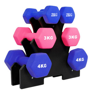 Neoprene Dumbbell Home Exercise Ladies Kids Arm <strong>Hand</strong> <strong>Weights</strong> Pilates Dumbbells - Product Image 1