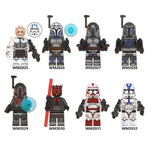 WM6098 WM2025 WM2032 Echo Bo Katan Death Watch Darth Maul Coruscant guard Legion assemblato Minifigure mattoncino giocattolo