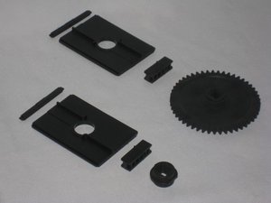 Hava taşıma ünitesi için HVAC sistemi hava valfi hava hacim ayar damperi plastik PA plaka dişli - Product Image 3