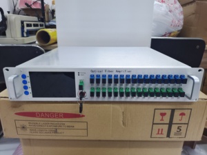 TL-1550-16B 1550nm phiên bản mới lớn cảm ứng hiển thị công suất cao wdm khuếch đại quang edfa SNMP Key GPON xgspon 10g CATV dự án - Product Image 5