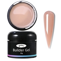 Gelsky Gel UV de construction couleur nude pour extension d'ongles