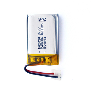 502030 rechargeable battery <span class=keywords><strong>3</strong></span>,7 v 240mAh Lipo battery lithium polymer 250mah MP3 bluetooth earphones Battery - Product Image 6