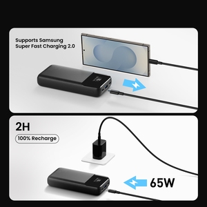 Nouvelles banques d'alimentation <span class=keywords><strong>Mac</strong></span> tendance 65 watts grande capacité <span class=keywords><strong>batterie</strong></span> <span class=keywords><strong>externe</strong></span> chargeur pour ordinateur portable pour le voyage - Product Image 6