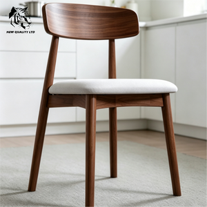 Silla de comedor de madera de diseño nuevo, ecológica, para hotel, de fábrica china, buen precio, personalizable, gran stock, muebles para comedor. - Product Image 5