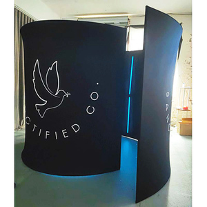 Tente gonflable de cabine photo de location commerciale de toile de fond de cabine photo portable - Product Image 6