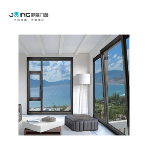 การออกแบบที่ทันสมัยวิลล่าในเมืองสไตล์แกว่งลดเสียงรบกวนหน้าต่างอลูมิเนียมอัลลอยด์กันเสียงสำหรับพาร์ทเมนท์ในเมือง - Product Image 5