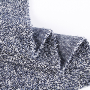 Siêu September Thiết Kế Mới Một Bên Chải <span class=keywords><strong>Cationic</strong></span> Lông Cừu Vải 100% Polyester Sherpa Lông Cừu Vải - Product Image 6