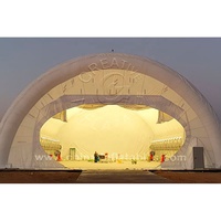 Hangar gonflable de tente d'entretien d'avions de bâtiment supporté par air professionnel à vendre