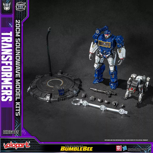Yolopark Transformers Soundwave AMK PRO Figura de Acción de Metal Fundido a Presión de 20 cm de la <span class=keywords><strong>Película</strong></span> <span class=keywords><strong>Bumblebee</strong></span>, Pre-Ensamblada, Juguete Coleccionable Oficial - Product Image 2