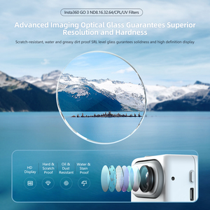 Filtros impermeables AMagisn para <span class=keywords><strong>Insta360</strong></span> GO3 UV/ND/CPL filtros para <span class=keywords><strong>Insta360</strong></span> Go3S <span class=keywords><strong>accesorios</strong></span> de cámara deportiva - Product Image 2