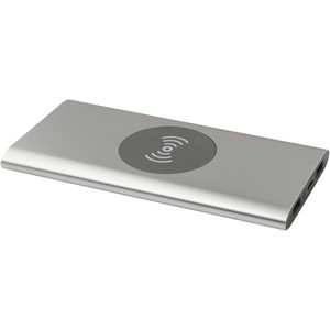 Power Bank Wireless Super Sottile da 8000mAh con USB-C, in Alluminio Riciclato, Uscita 18W, Modello Giapponese 124385-3 - Product Image 1