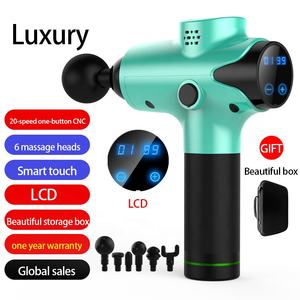 NINGDECRIUS Masseur musculaire profond sans fil 24V Télécommande sans fil 6 vitesses 6 têtes de <span class=keywords><strong>massage</strong></span> Masseur corporel <span class=keywords><strong>Massage</strong></span> des tissus profonds Pistolet de <span class=keywords><strong>massage</strong></span> - Product Image 6