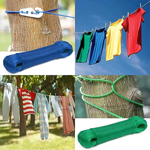 Corde à linge en PVC multicolore antidérapante et résistante aux intempéries, directement de l'usine, pour la maison et l'hôtel - Product Image 5