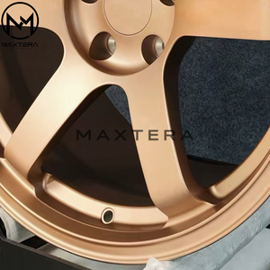Rines de Aleación Maxtera Forged Custom <span class=keywords><strong>TE37</strong></span> SAGA SL PLUS Estilo JDM para Supra GR Yaris Civic Type R WRX STI Golf GTI BMW M3 M4 - Product Image 5