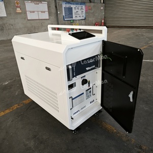 Mini máquina de eliminación de óxido láser de fábrica china, máquina de limpieza láser de mano, cabezal oscilante doble - Product Image 5