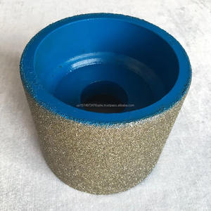 Meule diamantée galvanisée pour l'affûtage des tronçonneuses Al2O3 et SiC Industrial Ceramic Solutions 11V9 meulage de coupe - Product Image 5