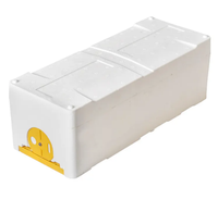 Mini boîte en mousse de ruche d'accouplement de reine à une couche nouvelle condition Mini boîtes d'accouplement d'abeilles pour la ruche d'abeilles de reine de miel