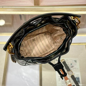 2027 Vintage Fashion PU Crossbody Bucket Bag for <b>Women</b> High Quality <b>Handbag</b> with <b>Small</b> Chain Senior Sense Factory OEM&ODM - Product Image 2