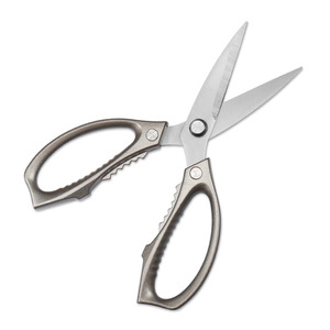 <b>Kitchen</b> Scissors Stainless Steel Straight Head Multi Purpose For Food Preparation Home Use Champagne Gold - Product Image 3