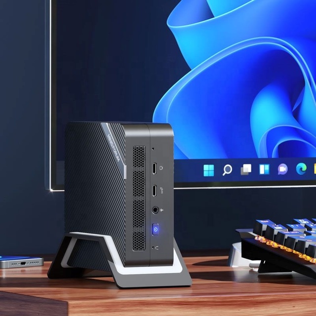 XIAWEI Gaming Mini PC UM560 AMD Ryzen 5 RJ45 SATA HDD 6 Cores 16GB RAM Windows 11 DDR4 32GB Thin Client Box Computador Gamer