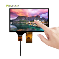 Écran de remplacement industriel 7 pouces 800*480, écran LCD avec connecteur FPC, écran tactile TFT LCD, module d'écran tactile I2C