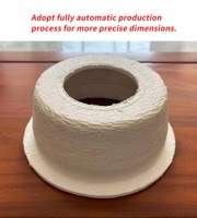 Joint en fibre céramique pour fours de transformation alimentaire et équipements pharmaceutiques, et rondelle en fibre céramique pour l'approvisionnement transfrontalier