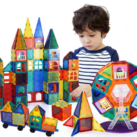 Juguete Educativo de Construcción 3D en Oferta, Juguete Magnético Apilable para Niños, Bloques de Construcción, Certificado por BSCI