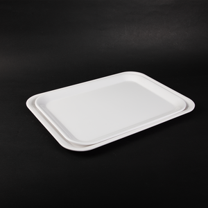 12 "réutilisable mélamine coloré fruits assiette profonde plateau <span class=keywords><strong>granit</strong></span> plateau de service carré mélamine plateau - Product Image 1