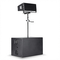 Double enceinte active Line Array de 10 pouces FN-210AS, haut-parleur de scène amplifié avec subwoofer pour sonorisation de performance