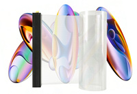 Écran LED flexible pour intérieur Eagerled, film LED P4 P5 P6.25 P8 P10 P20, transparence de 95%