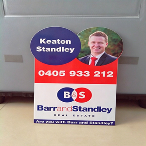 Full <b>Color</b> Printed PP Hollow <b>Sheet</b> Heavy Duty Waterproof For Outdoor Safety Signs And Public Information Display - Product Image 1