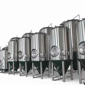 Tanque de Fermentación de Cerveza de Acero Inoxidable de 12000L al Mejor Precio, con Motor y Placa de Enfriamiento con Cámara de Aire para Cervecerías Grandes - Product Image 2