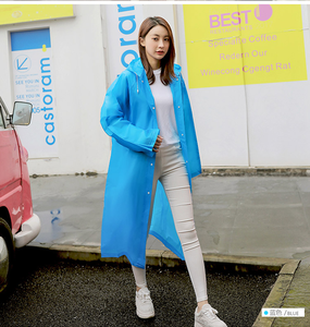 Équipement de <span class=keywords><strong>pluie</strong></span> en plastique EVA Portable pratique pour adultes filles et amateurs de sorties urbaines - Product Image 2