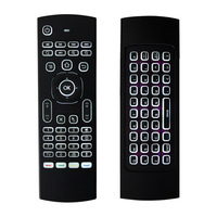 MX3 rétro-éclairage 2.4G, clavier sans fil air mouse, mini-clavier MX3 rétro-éclairage, télécommande vocale