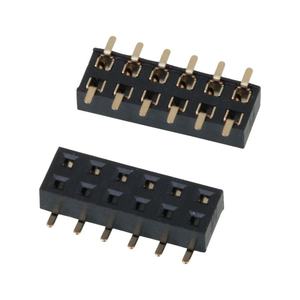 Hot Sale SMT DIP Single Row Double Row <b>Socket</b> Hosing PA9T Brass Material Customized Female Header for <b>Lights</b> - Product Image 5
