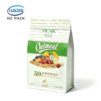 HZ PACK Vierkante Bodem Ritszakje Havermout Gedroogd Fruit Eiwitpoeder Voedsel Snack Melk Vochtbestendige Voedselveilige Verpakking
