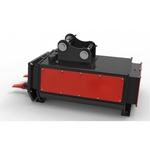 Trinciatrice Forestale Durevole con Denti in Lega Fissi per Escavatore, Trituratore di Legno e Arbusti - Product Image 2
