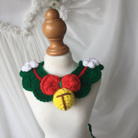 Nouvelle Écharpe et Collier pour Animaux de Compagnie en Coton et Polyester Faits Main, pour Noël, Nouvel An, Hiver, Printemps, Été – Joli Bandana pour Petits et Moyens Animaux