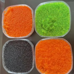 Kit de sushi premium semi-sauvage aux œufs de poisson salés, saveur crevettes <span class=keywords><strong>Tobiko</strong></span>, ingrédient commercial certifié HACCP, collations saines - Product Image 5